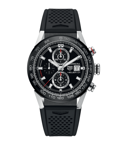 TAG Heuer Carrera Calibre Heuer 01 43 Stainless Steel / Black / Rubber